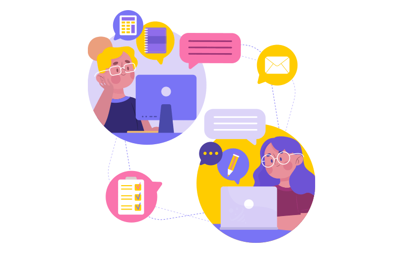   ارتباط با مشتریان در کسب و کار آنلاین و حضوری