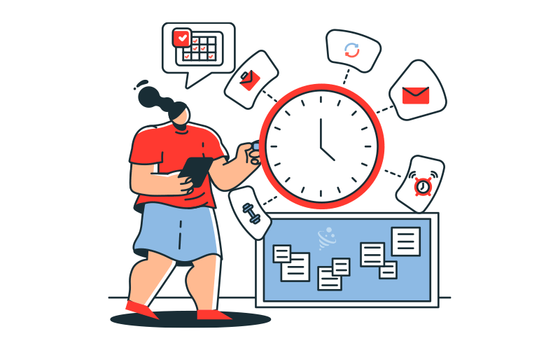 ایجاد روتین‌ های روزانه برای مدیریت زمان