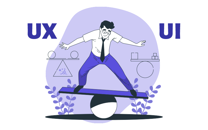 تعادل بین UX و UI