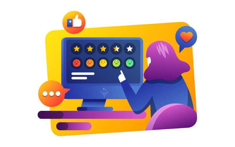 توجه به بازخورد مشتریان کارآفرینی اینترنتی