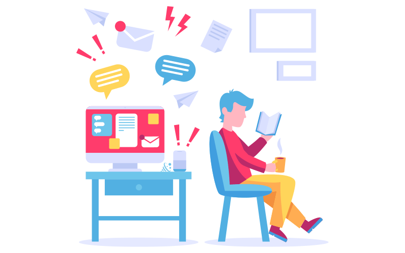 مدیریت وقفه‌ ها و حواس‌ پرتی‌ ها برای مدیریت زمان