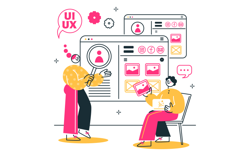 افزایش نرخ تعامل کاربران با بهینه ‌سازی طراحی و رابط کاربری (UXUI)