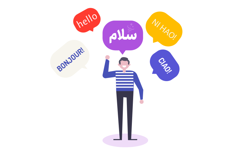 هماهنگی محتوای بصری و متنی در تولید محتوا برای سایت های چند زبانه