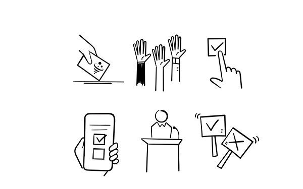 استفاده از نظرسنجی‌ ها و رأی‌ گیری‌ ها