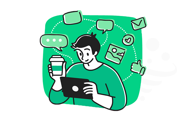 ایجاد پروفایل حرفه‌ ای