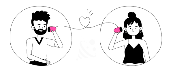 ایجاد ارتباط انسانی و صمیمی با مخاطب